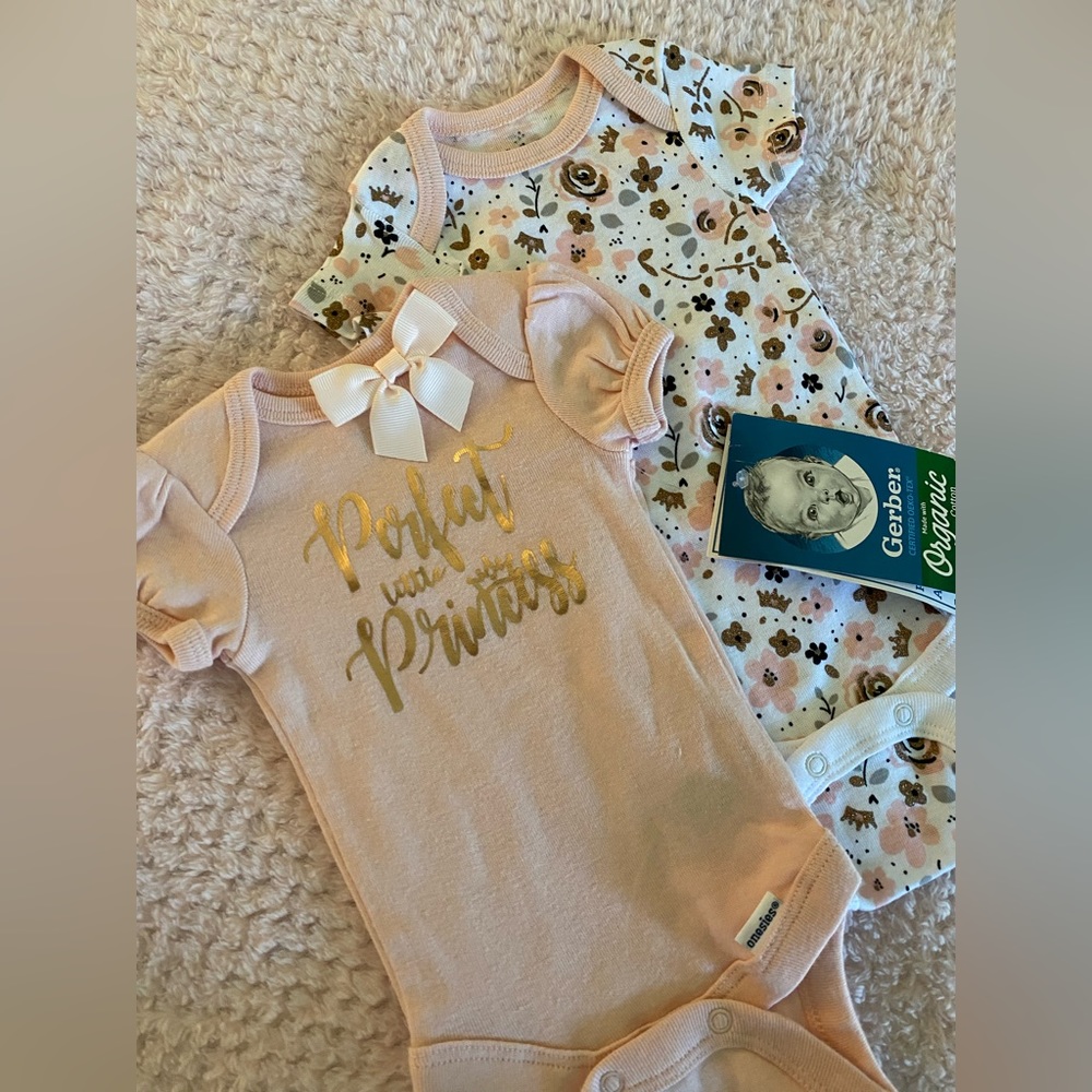 SOLD ❌❌ Blush Pink Onesie Set